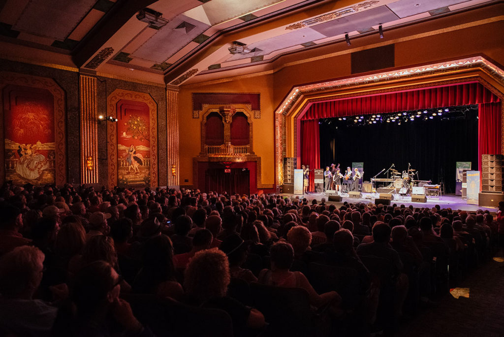 The majestic Paramount Stage.