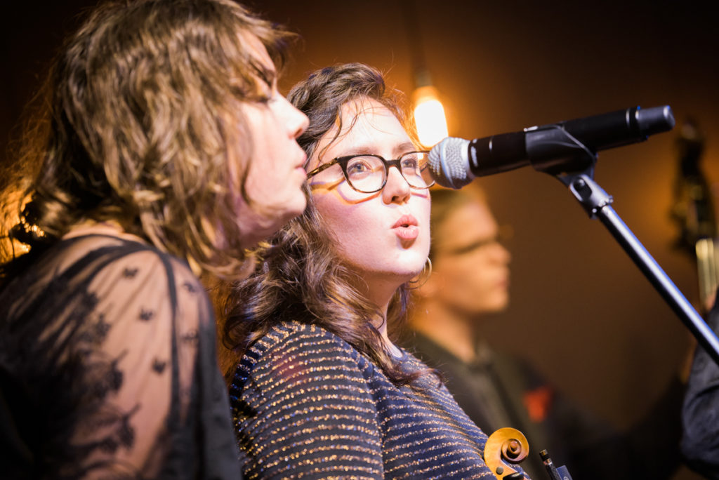 Bill and the Belles performing at November's Farm and Fun Time show.