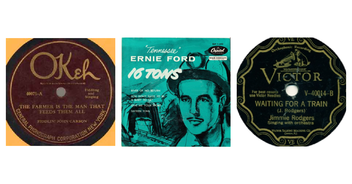 The Way We Worked in Music and Song