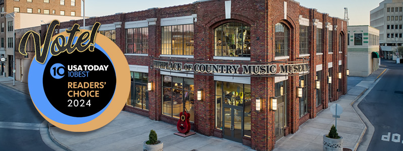 Photo of museum with USA Today 10Best Voting logo