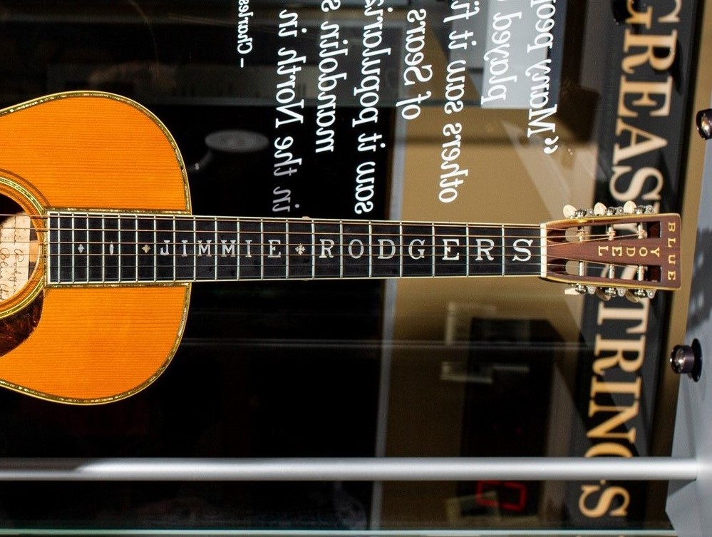 International Guitar Month Part 2: Jimmie Rodgers’ Oscar Schmidt Guitar