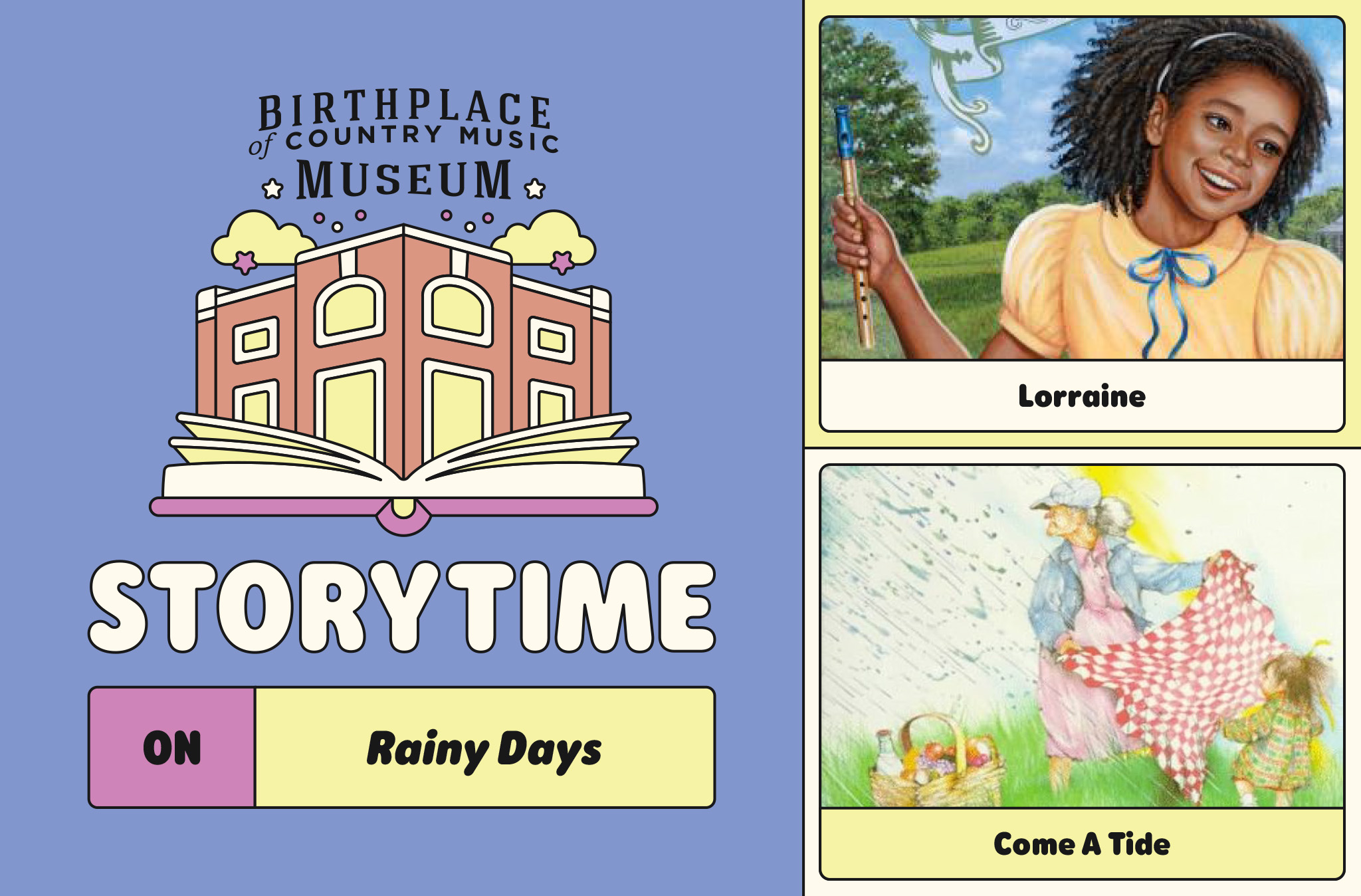Museum Storytime – Rainy Days