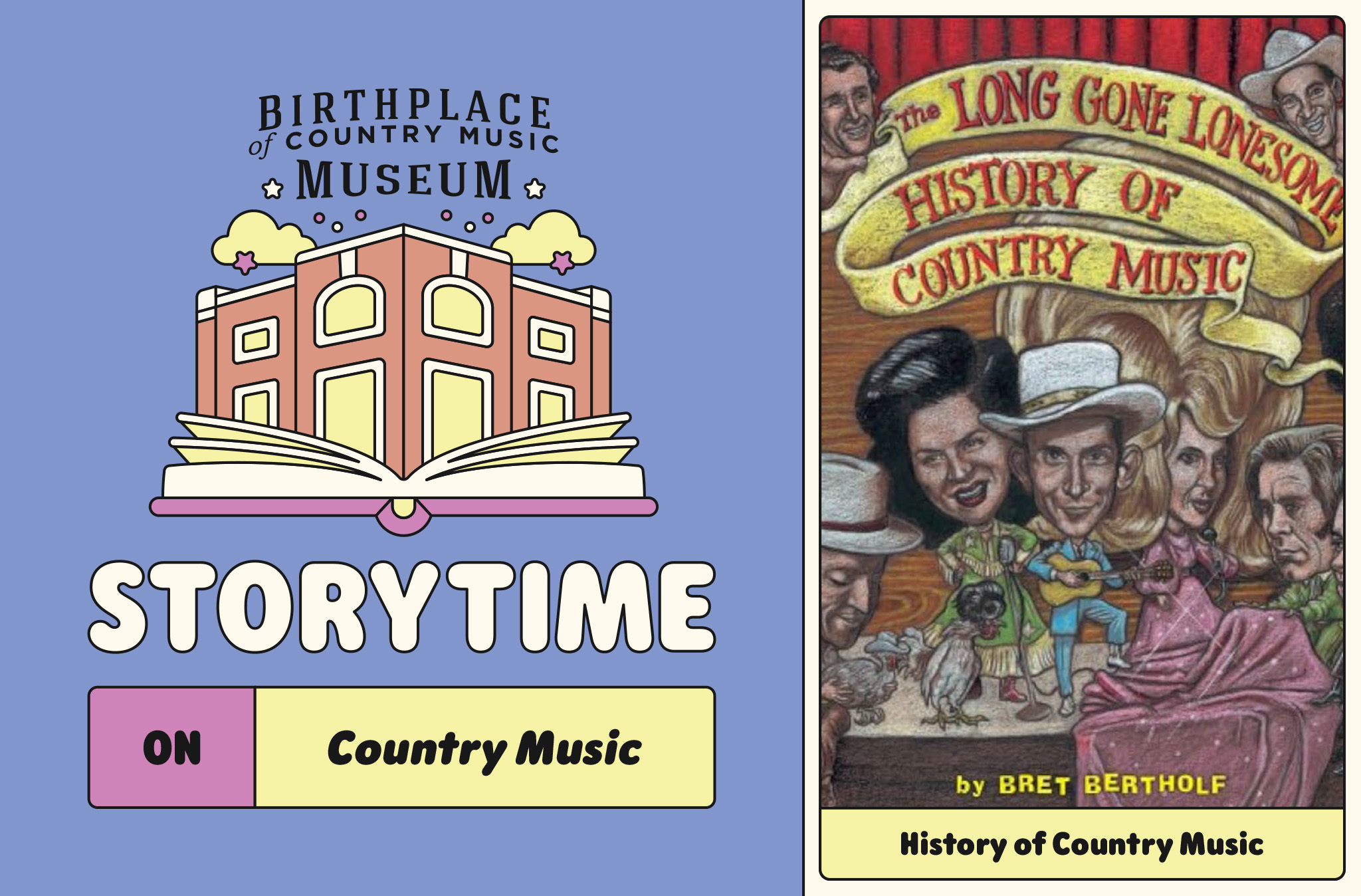 Museum Storytime August Country Music