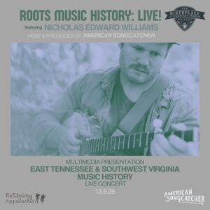 Nicholas Edwards Williams presents Roots History Live!