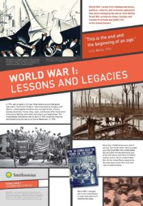 World War I: Lessons and Legacies 