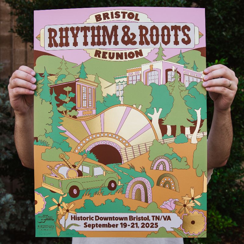 2025 Bristol Rhythm & Roots Reunion poster